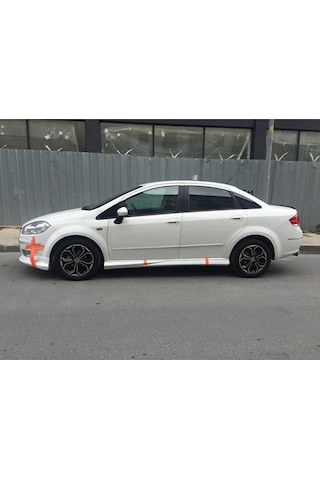 Fiat Linea Yan  Ek Marşpiyel Plastik