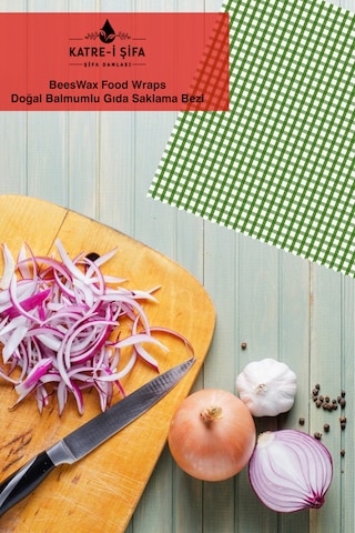 Balmumlu Doğal Gıda Saklama Bezi Başlangıç Set - Beeswax Food Wra Çok Renkli