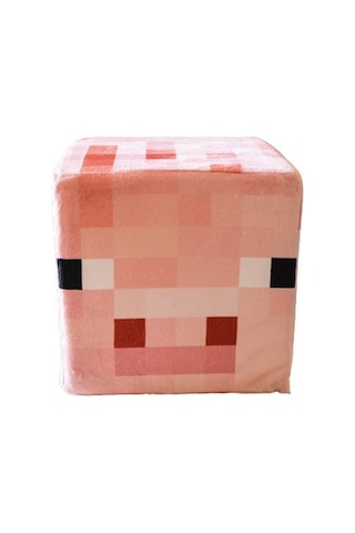Minecraft Domuz Küp Yastık Minder Peluş Oyuncak 10CM