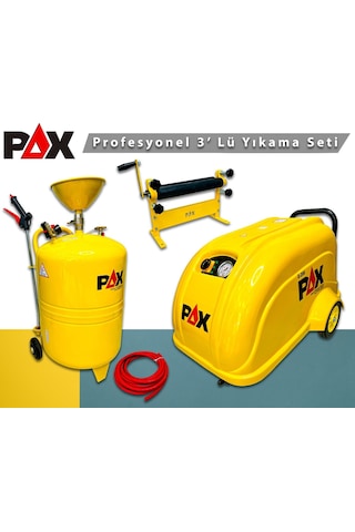 Pax E-200 Bar 100 Lt Köpük Tankı + Bez Sıkma Merdanesi