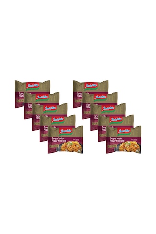Indomie Noodle Gurme Soya Soslu 80 Gr X 10 Adet