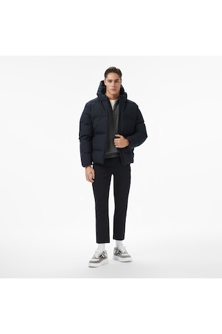 Nautica Erkek Siyah Regular Fit Mont Desenli J57010t Siyah