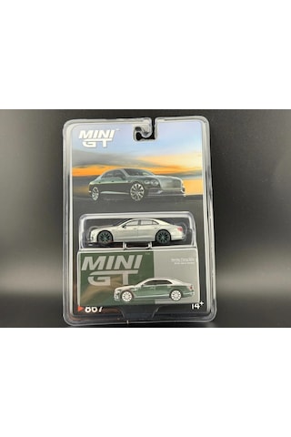 Mini Gt 1:64 Bentley Flying Spur White Sand Verdant Mgt00867