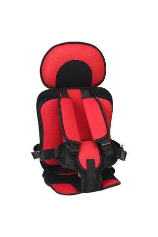Eternal Luck Basit Taşınabilir Araba Çocuk Koltuğu Kırmızı