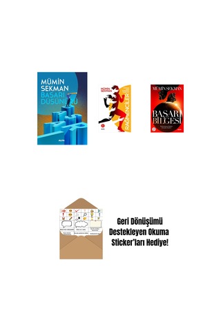 Başarı Düşünürü + Rağmenciler - Akacak Azim Damarda Durmaz + Başarı Bilgesi + Okuma Sticker'ları