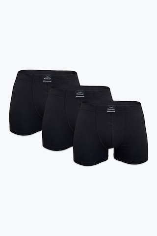Malabadi Erkek 3'lü Siyah Premium Collection Modal Boxer 3m251