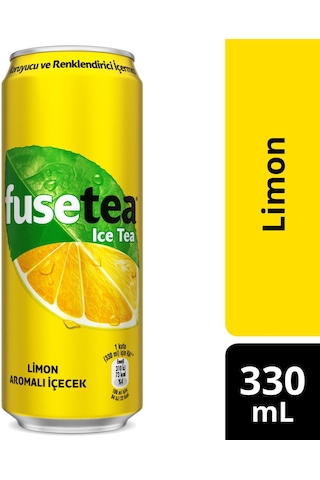 Fuse Tea Limon Aromalı Soğuk Çay 330 Ml X 12 Adet