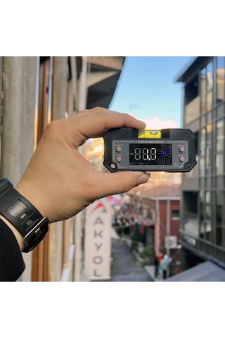 Loyka 5346 Mini Dijital Eğim Ölçer Su Terazili