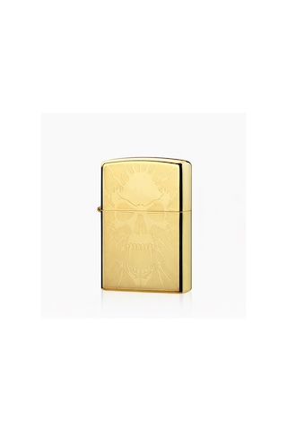 Valkyrie Gold Kuru Kafa Tasarım Usb Şarjlı Elektrikli Rüzgar Geçirmez Çift Arc Ateşleme Çakmak