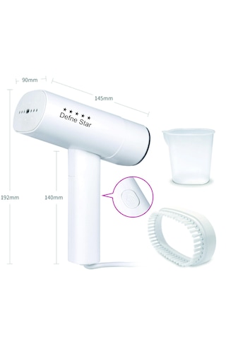 Defne Star RC-6116 Katlanabilir Kırışık Giderici Buharlı Seyahat Ütüsü