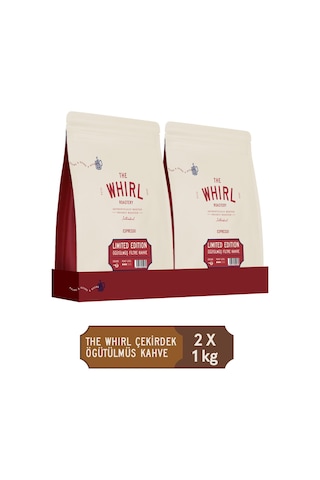 The Whirl Limited Edition Öğütülmüş Filtre Kahve 1 Kg X 2 Adet Filtre