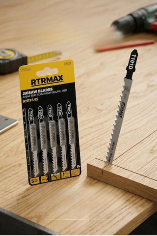 Rtrmax Rh17645 Ahşap Sert Ve Temiz Kesim Dekupaj Testere Ağzı