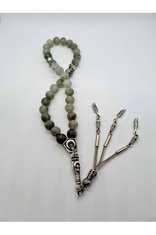 Sertifikalı Doğal Taş Labradorit Tesbih 8mm