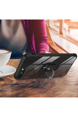 Apple Uyumlu iPhone 8 Plus Kılıf Zore Mola Kapak Lacivert