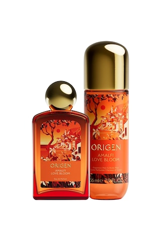 Origen Amalfi Love Bloom Kadın Parfümü + Saç Ve Vücut Spreyi Set Çiçeksi