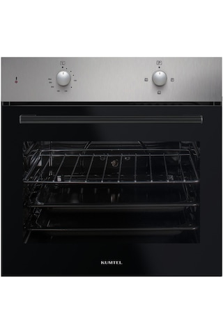Kumtel B66-S2 - KO-410 BF - DA6-833 Turbo Inox Siyah Ankastre Set