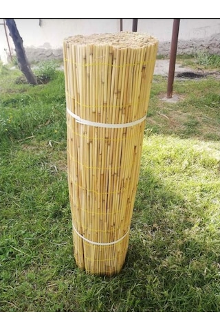 Doğal Bambu Kamış Çit Hasır Gölgelik