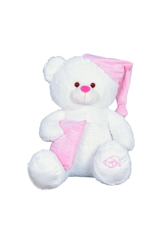 Uyku Arkadaşım Ayıcık 65 Cm Pembe Beyaz