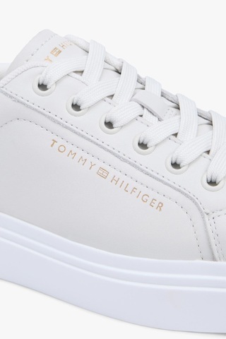 Tommy Hilfiger Th Chic Cupsole Kadın Bej Platform Taban Sneaker-13411 Bej