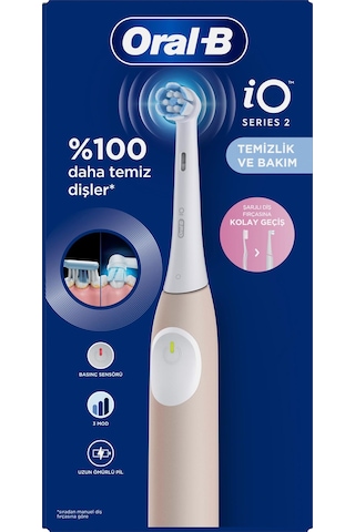 Oral-b İo 2 Şarjlı Diş Fırçası - Pembe