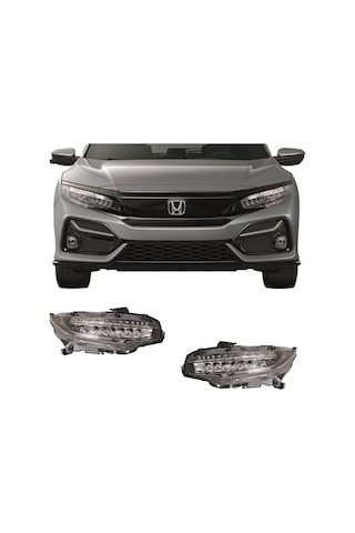 Honda Civic Ön Sağ-sol Set Far Ledli Sedan Hatcback 2016-2021