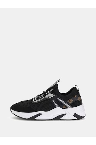 Guess Genga Kadın Sneaker Ayakkabı Flpgenfal12 Siyah