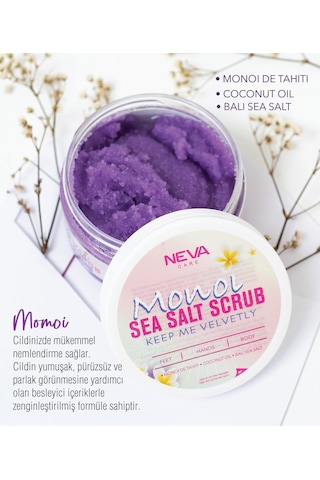 Monoi Sea Salt Scrub Arındırıcı Vücut Peelingi 350 G