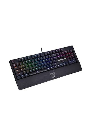 Izoly Andromeda K500 Blue Switch Rainbow Aydınlatmalı Mekanik Q Oyuncu Klavye