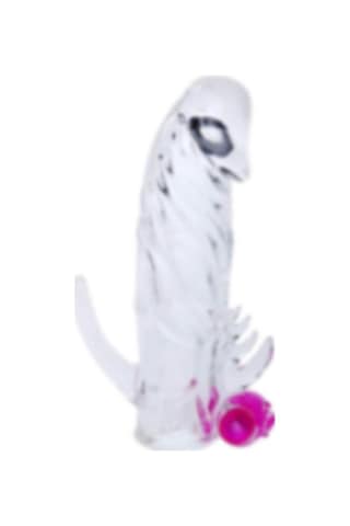 Lilitu Shop 13 Cm Titreşimli Klitoris Uyarıcılı Penis Kılıfı