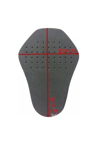 Supermarket1 Suntek Motosiklet Omuz-dirsek Sırtlık Zırh Pedi 5 Adet, Yüksek Koruma Kalitesi Siyah