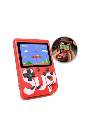 Sup 400 Oyunlu 3" Mini Atari + 1 Kol (İthalatçı Garantili)