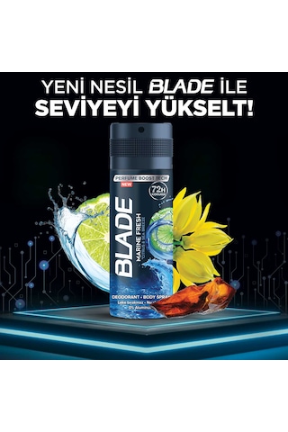 Blade Marine Fresh Deodorant 6 x 150 ML