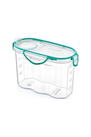 Buffer® Kilitli Kapaklı Contalı 12 Litre Erzak Saklama Kabı Çok Renkli