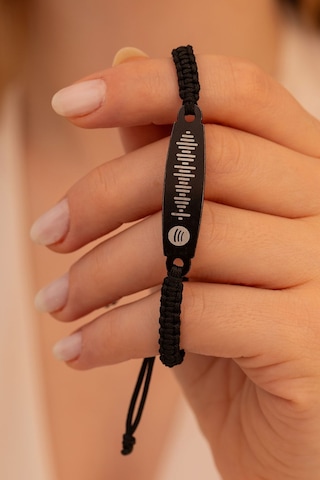 Spotify Kadın Bileklik Metal Çelik