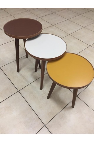 3'Lü Zigon Sehpa Tasarım - 16Mm Veya 18Mm Mdf Tabla (413805149)