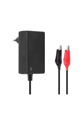 Weko 7.2 Volt - 1 Amper Krokodil Uçlu Priz Tipi Yerli Üretim Akü Şarj Adaptörü