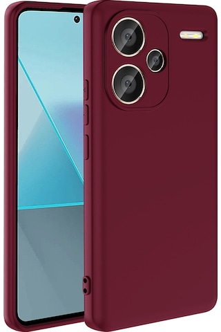 Xiaomi Redmi Note 13 Pro Plus 5g Uyumlu Kılıf Tchs Mara Lansman Kapak-koyu Mor Koyu Mor