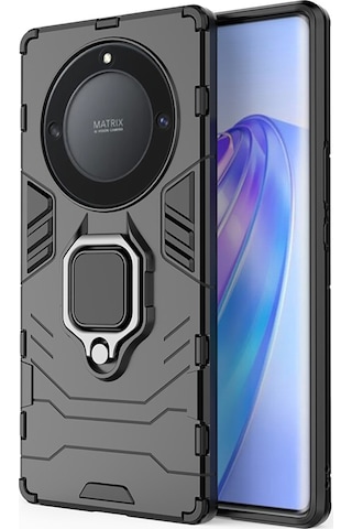 Honor X9A/X40/Magic 5 Lite Batman Yüzük Stand Armor Kılıf -AL3349