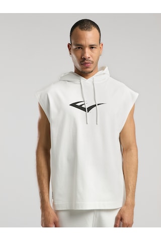 Everlast Ever Classics Oversize Beyaz Erkek Kolsuz Sweatshirt Beyaz