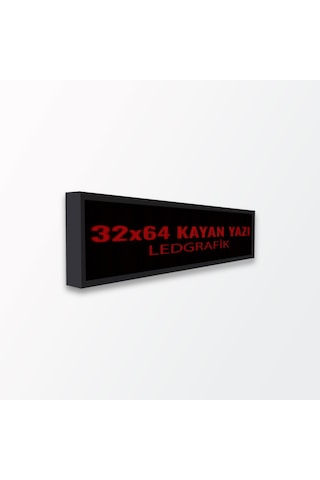 Ledgrafik 32 X 64 Çift Taraflı 1