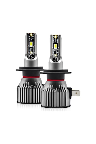 H7 Led Far Ampulleri Ip68 Su Geçirmez Araba Led Far Ampulleri 6500k 120w 12000lm Parlak Led Farlar, 2 Adet