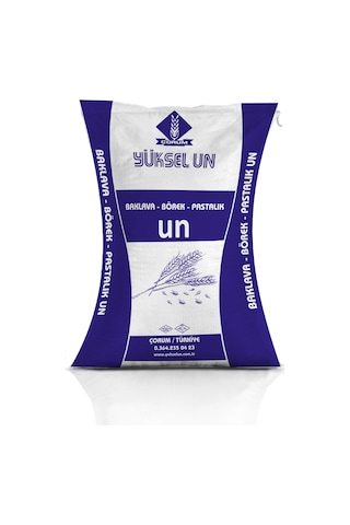 Yüksel Un Baklavalık Buğday Unu 25 KG