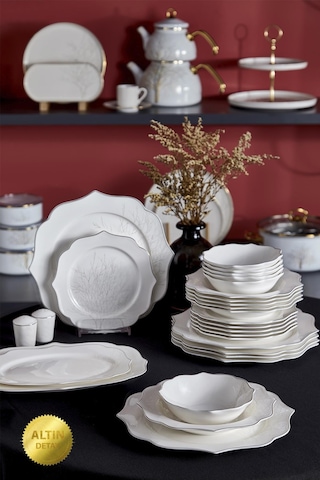Neva N3243 Yasmin Romantik 28 Parça 6 Kişilik Yemek Takımı