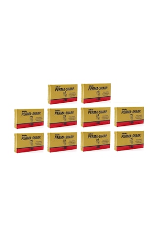 Gillette Permasharp Jilet 10 x 5'li Paket