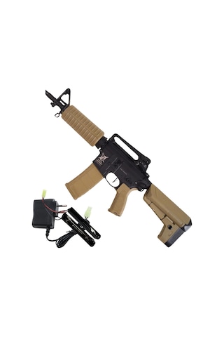 Delta Armory Ar15 Classic Charlie Half Tan Aeg Airsoft / Pil Şarj Setli