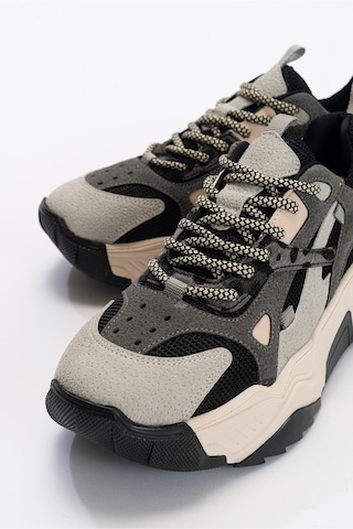 Luvishoes Lecce Buz-siyah Kadın Spor Ayakkabı Buz - Siyah