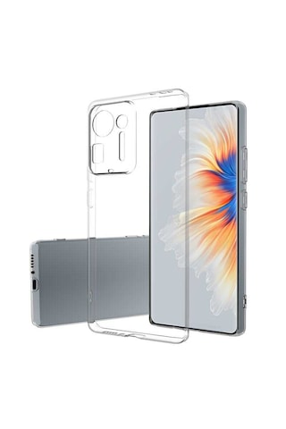 Xiaomi Mi Mix 4 Zore Şeffaf Süper Silikon Kapak