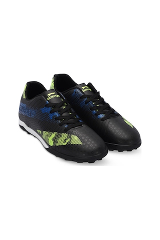 Slazenger Cyprus Hs Erkek Halı Saha Siyah / Yeşil Futbol Ayakkabısı Siyah / Yeşil