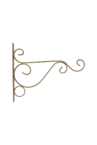 Bronz Metal Demir Duvar Askı Aparatı Sanat Bitki Tutucu Askı Kancası Ev Bahçe Dekor L