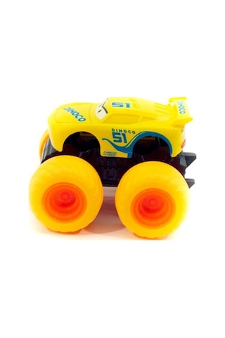 Erzi Şimşek Cars 10 Cm Sürtmeli Araba Sarı